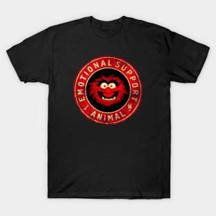Emotional Support Animal, Muppets T-Shirt